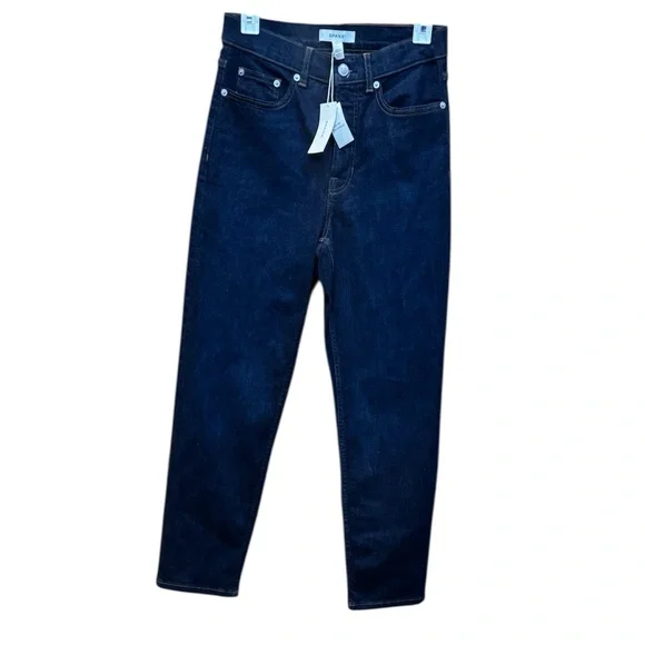NWT SPANXsculpt Lycra Ankle Slim Jeans in Hayward Wash Size 8